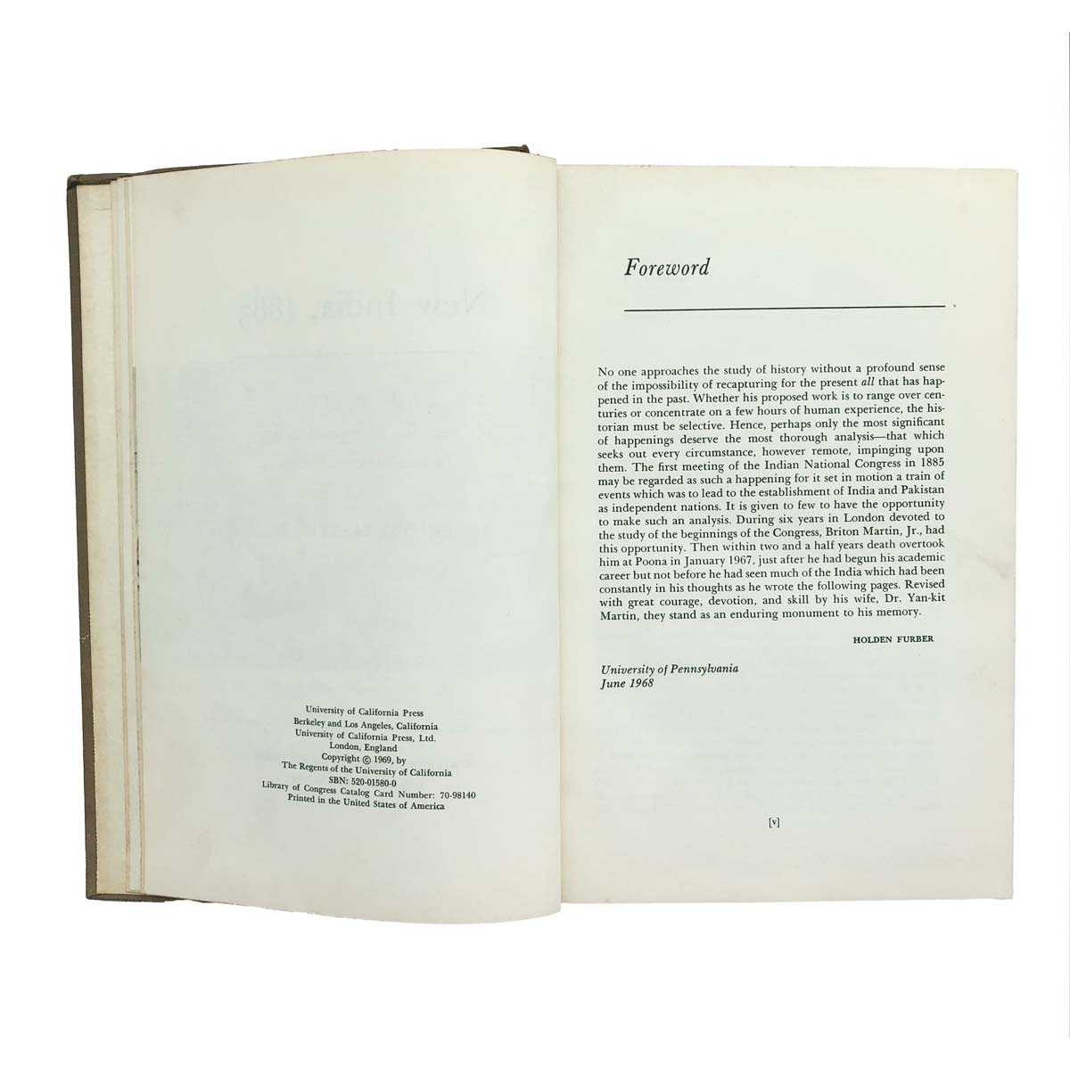 Briton Martin - NEW INDIA, 1885 (1969)