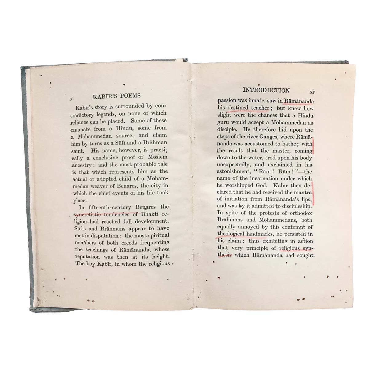 Rabindranath Tagore - ONE HUNDRED POEMS OF KABIR (1943)