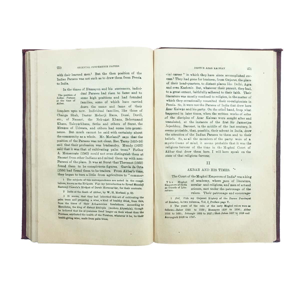 Dr. Sr. Jivanji Jamshedji Modi - ORIENTAL CONFERENCE PAPERS (1932)