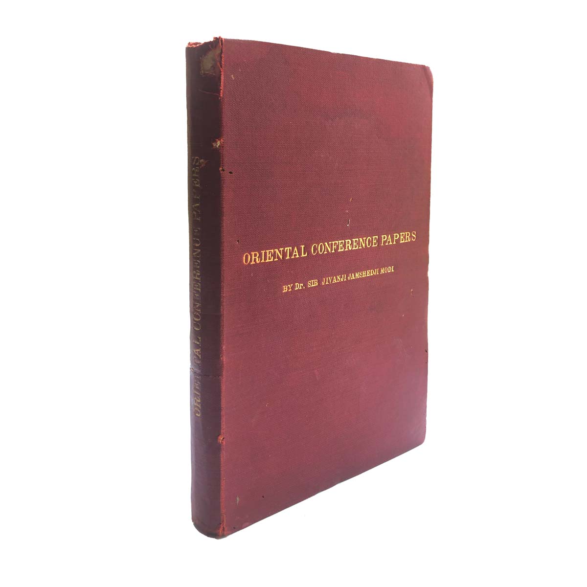 Dr. Sr. Jivanji Jamshedji Modi - ORIENTAL CONFERENCE PAPERS (1932)