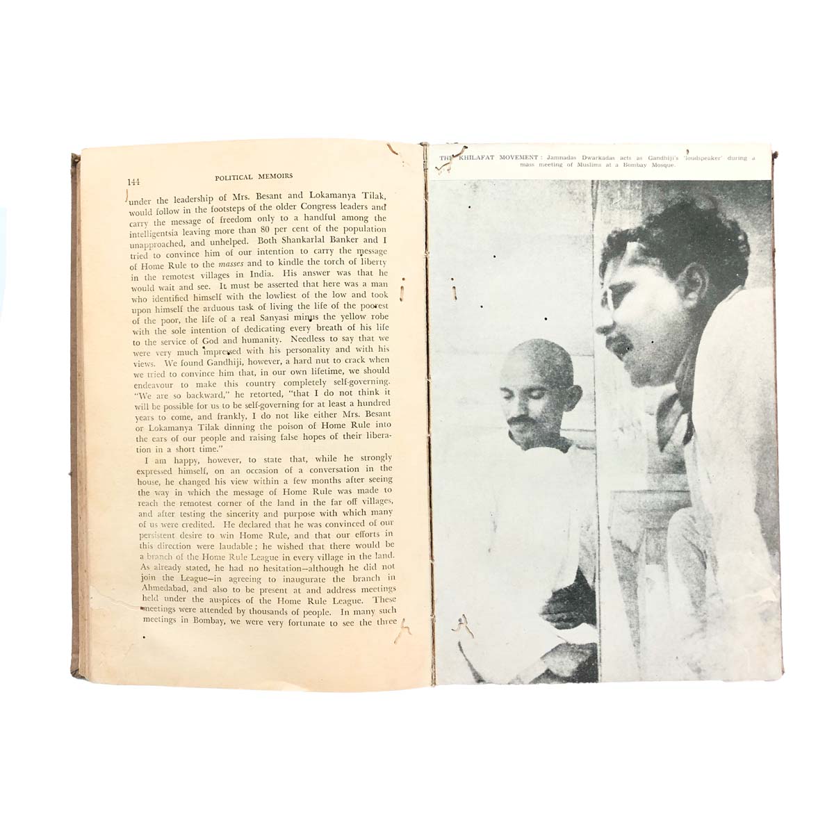 Jamnadas Dwarkadas - POLITICAL MEMOIRS (1969)