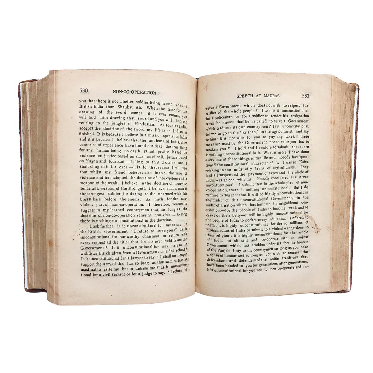 M.K Gandhi - SPEECHES AND WRITINGS OF M.K GANDHI (1922)