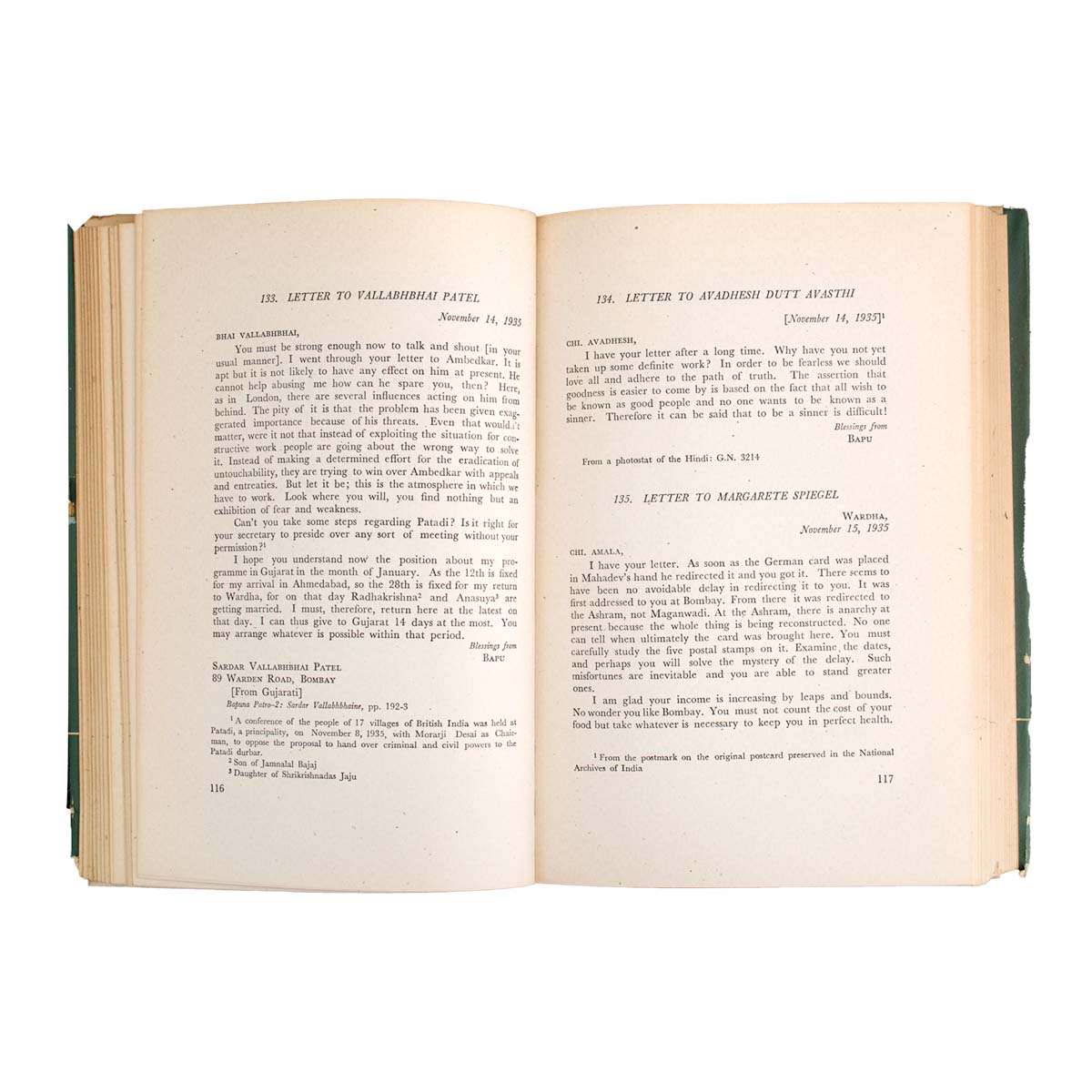 M.K Gandhi - THE COLLECTED WORKS OF MAHATMA GANDHI (Circa 1960)