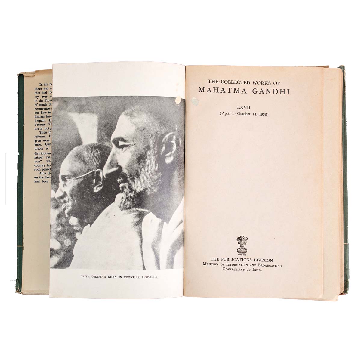 M.K Gandhi - THE COLLECTED WORKS OF MAHATMA GANDHI (Circa 1960)