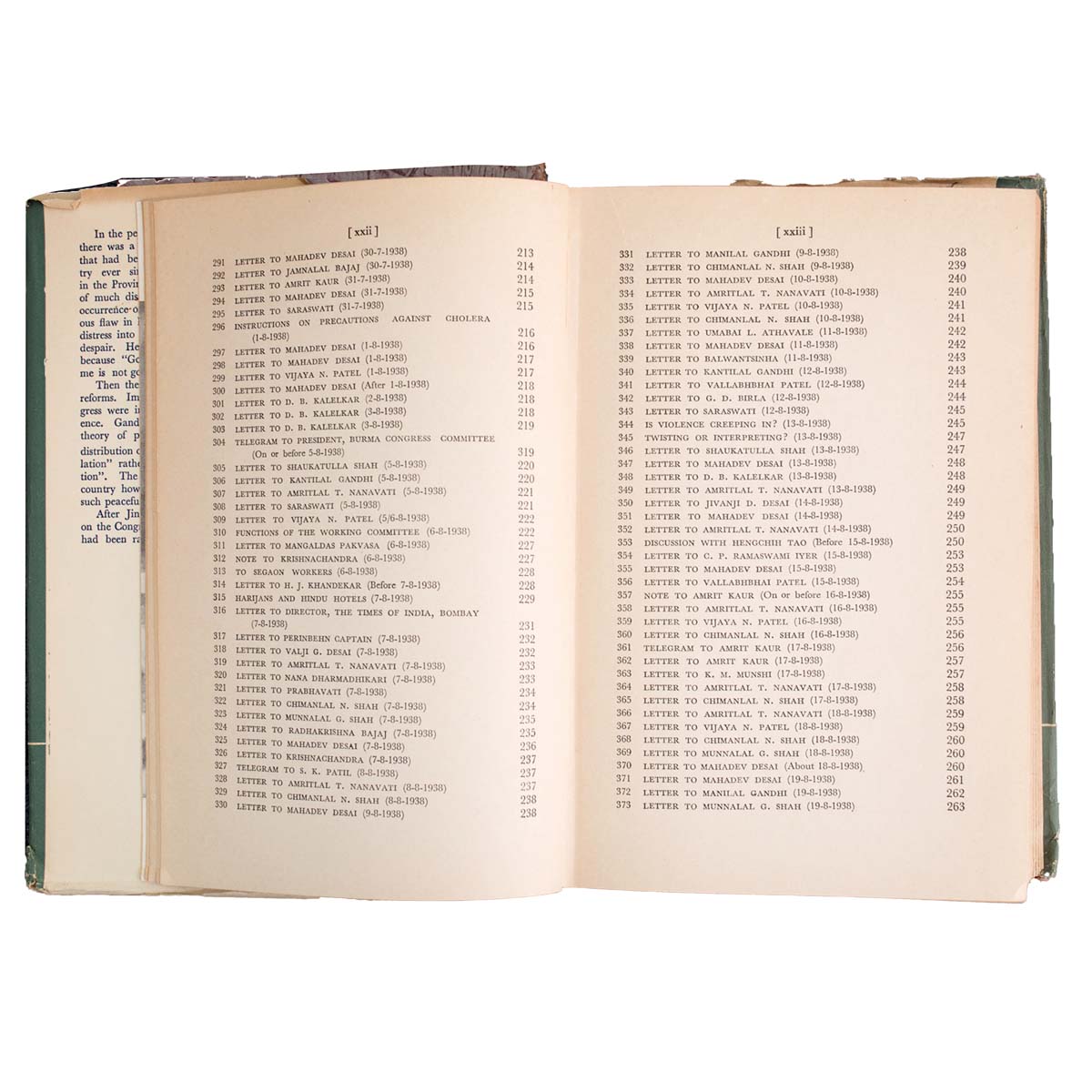 M.K Gandhi - THE COLLECTED WORKS OF MAHATMA GANDHI (Circa 1960)