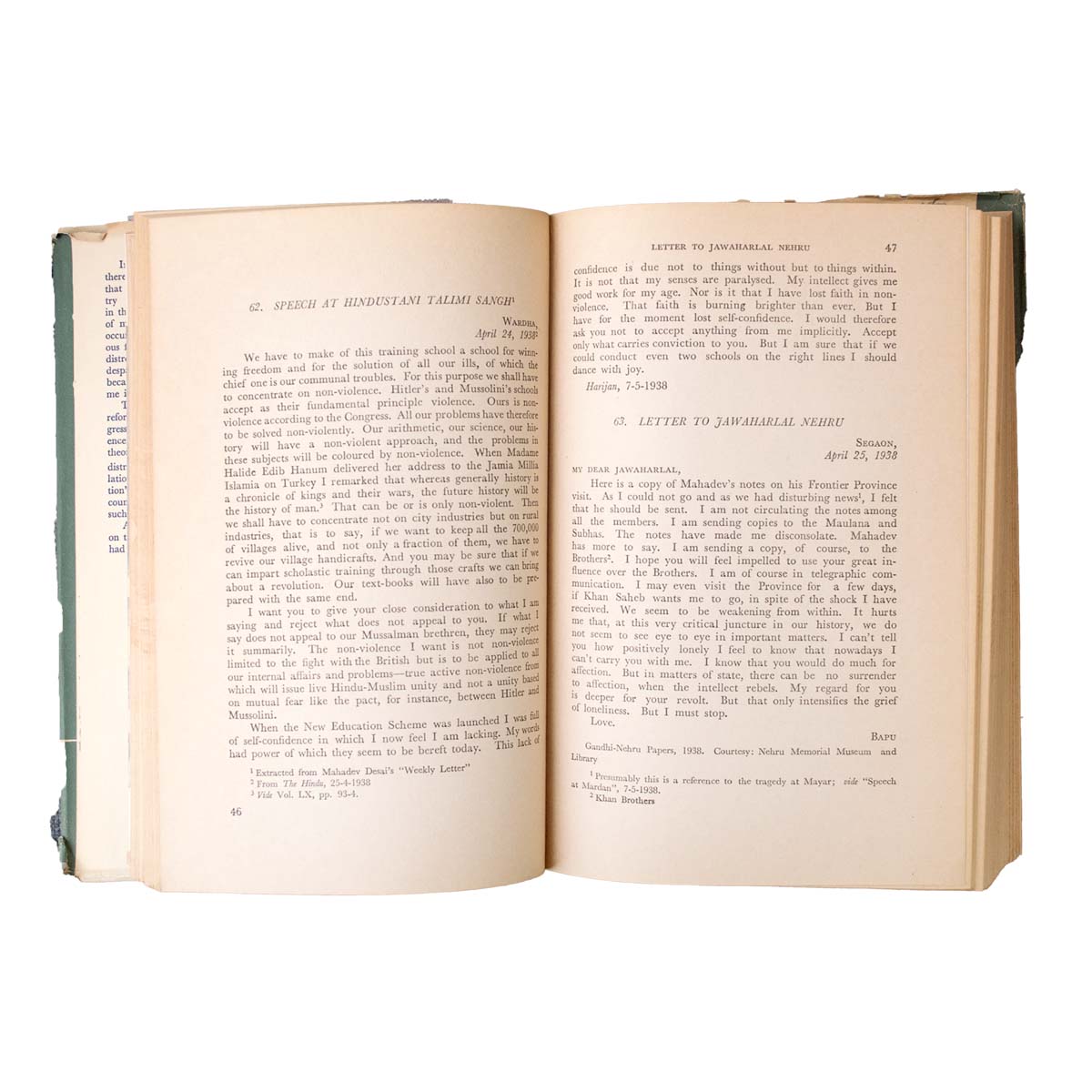 M.K Gandhi - THE COLLECTED WORKS OF MAHATMA GANDHI (Circa 1960)