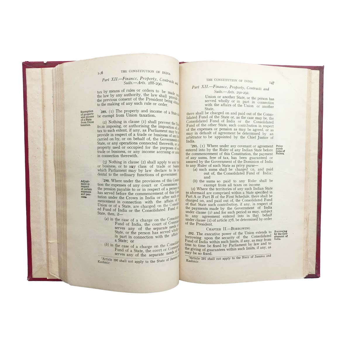 various - THE CONSTITUTION OF INDIA (1955)