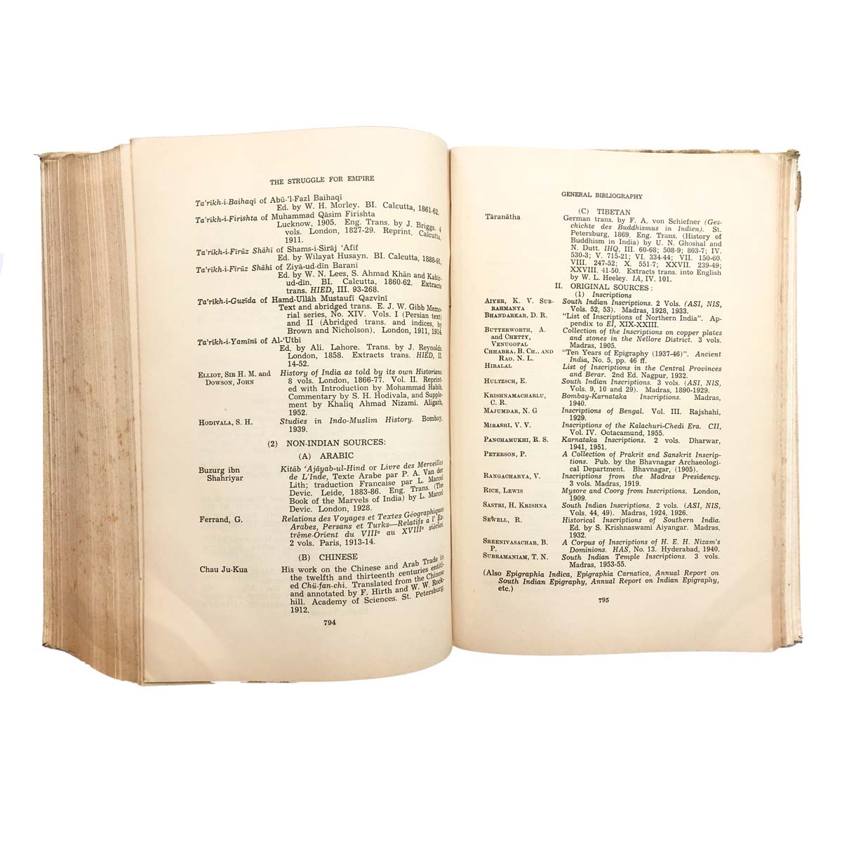 Multiple Authors - THE HISTORY AND CULTURE OF THE INDIAN PEOPLE 4 VOLUMES (1951)