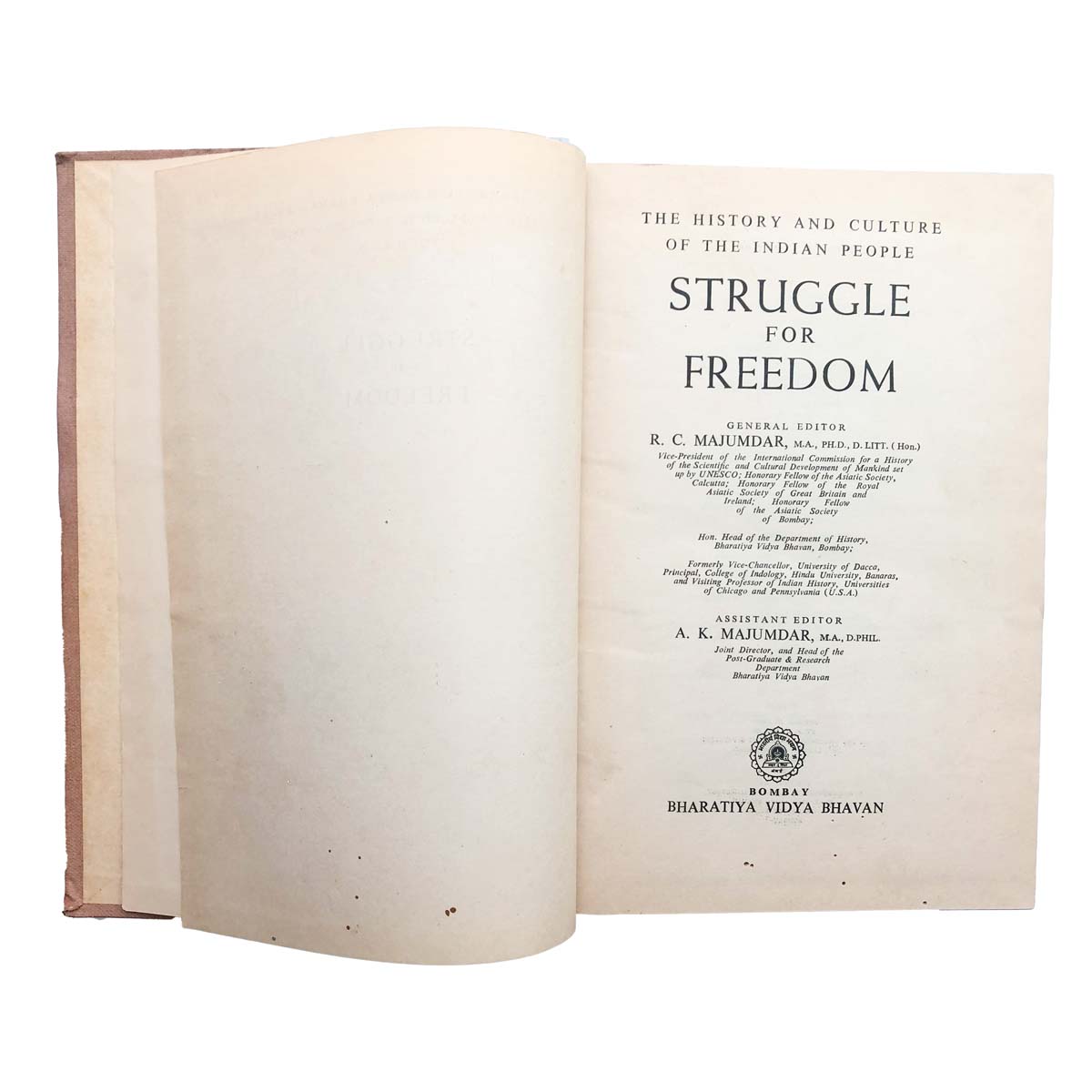 Multiple Authors - THE HISTORY AND CULTURE OF THE INDIAN PEOPLE 4 VOLUMES (1951)