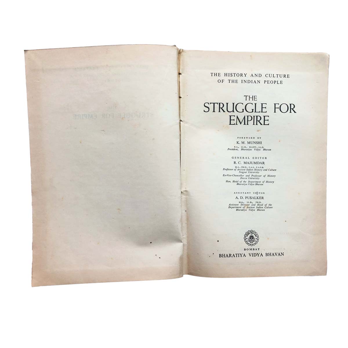Multiple Authors - THE HISTORY AND CULTURE OF THE INDIAN PEOPLE 4 VOLUMES (1951)