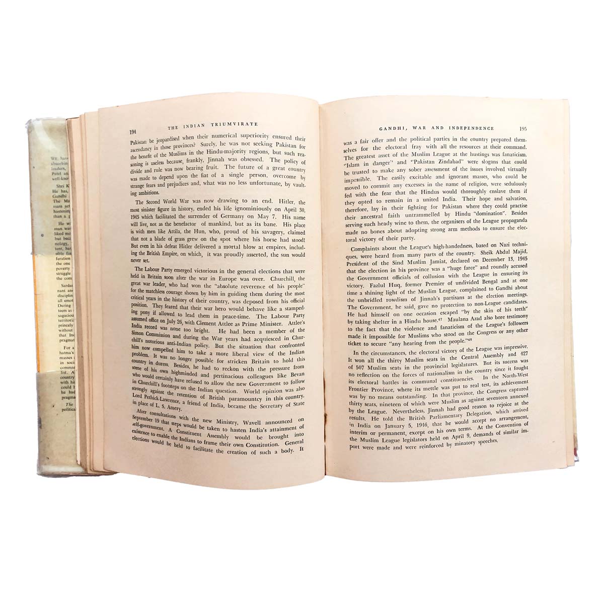 V.B.Kulkarni - THE INDIAN TRIUMVIRATE (1969)