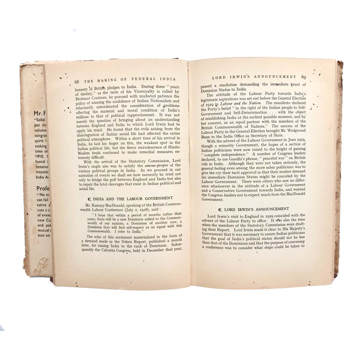 N.Gangulee - THE MAKING OF FEDERAL INDIA (1936)