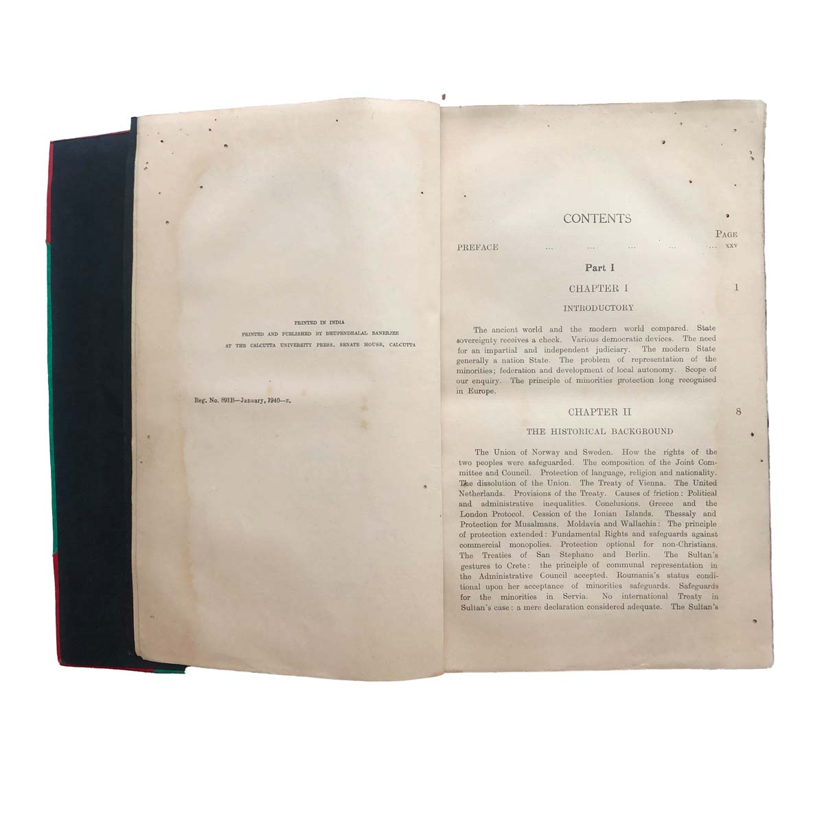 Dhirendranath Sen - THE PROBLEM OF MINORITIES (1940)