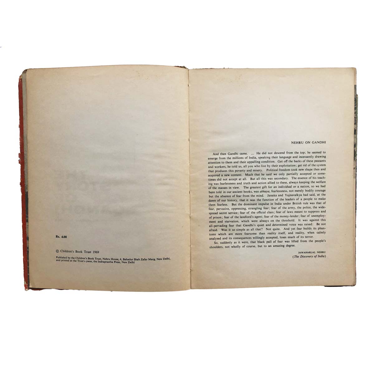 Rajkumari Shanker - THE STORY OF GANDHI (1969)