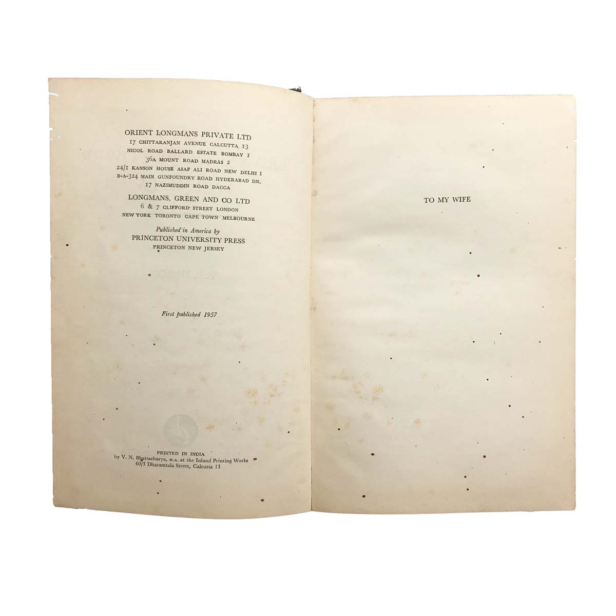 V.P.Menon - THE TRANSFER OF POWER IN INDIA (1957)