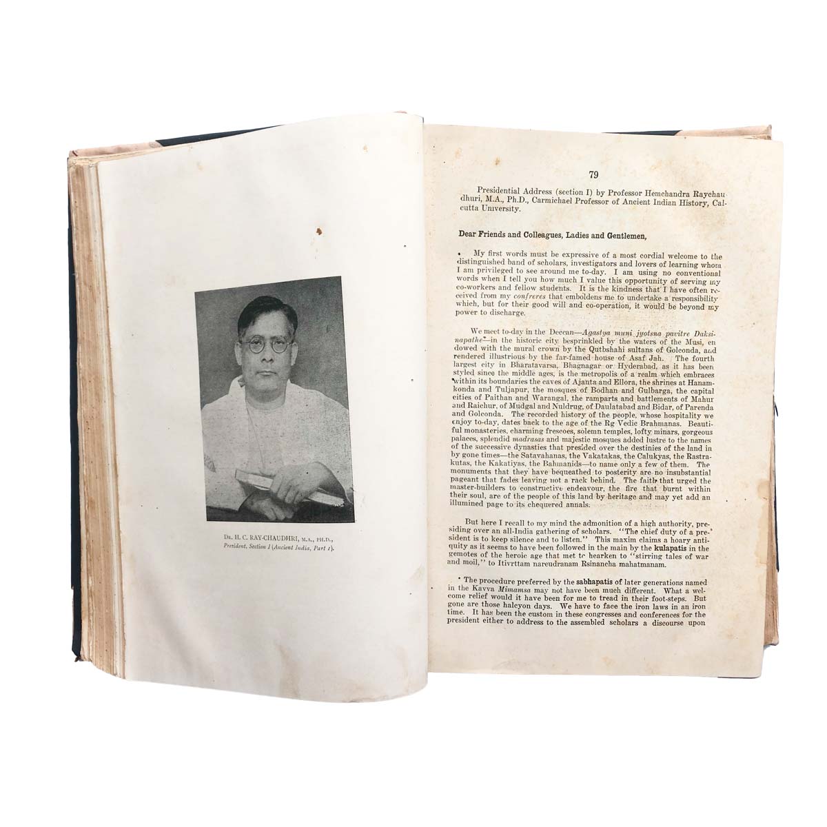 H.K. SHerwani - TRANSACTION OF THE INDIAN HISTORY CONGRESS FIFTH SESSION IN HYDERABAD (1941)