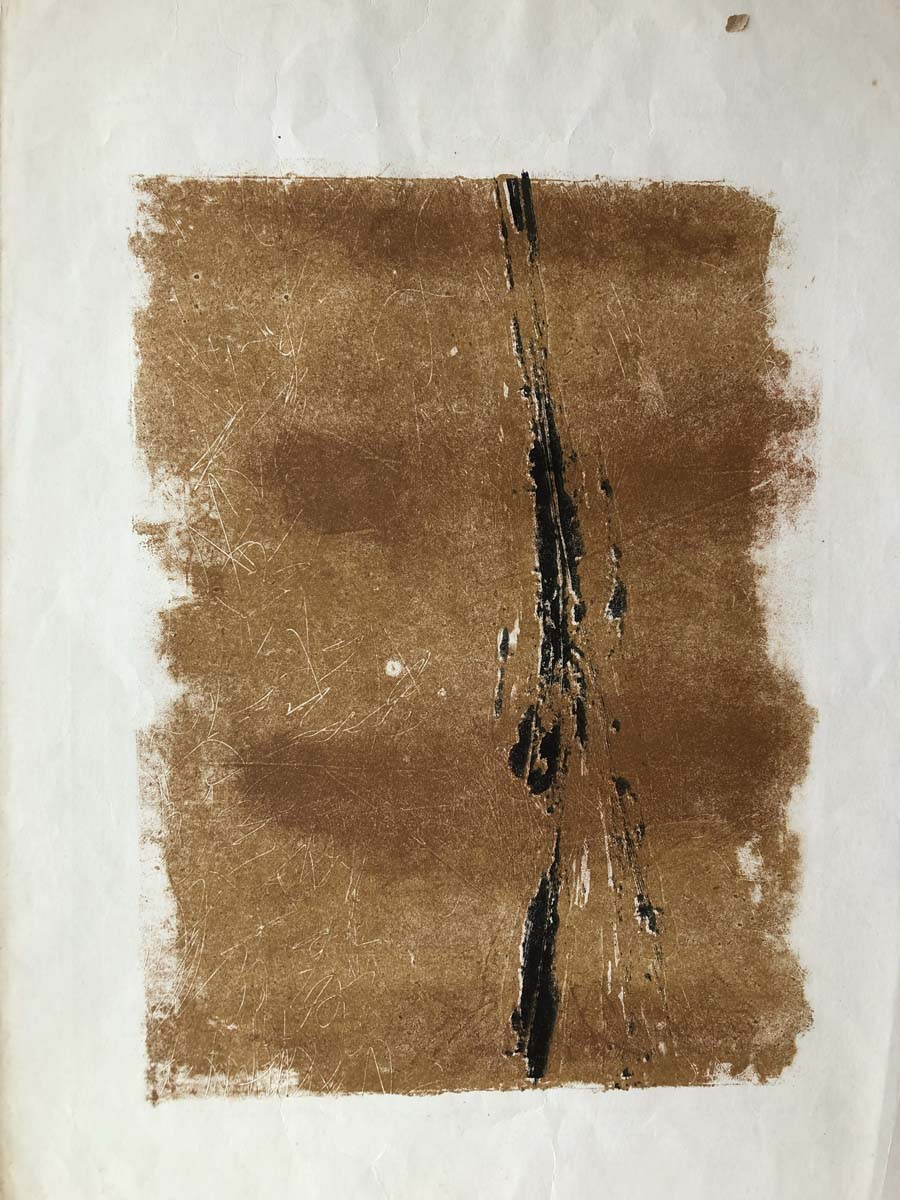 Somnath Hore- Hiroshima (Wounds Verso)- 1977