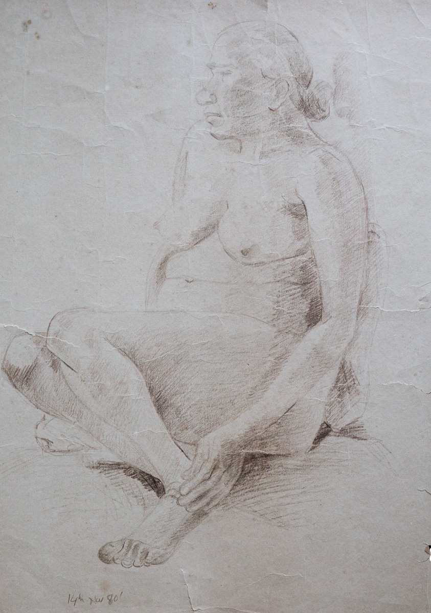 Lalitha Lajmi Nude Study of Sakina 2 1980