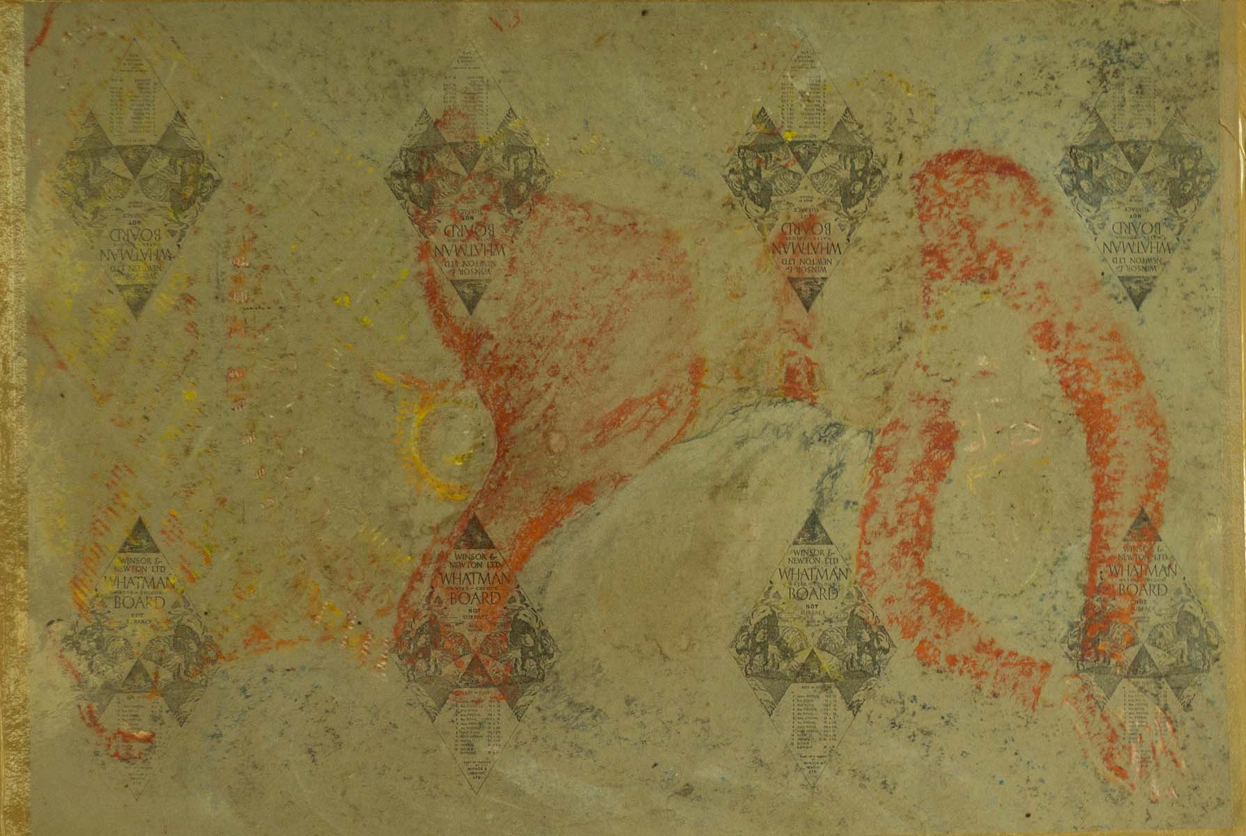 Sudhir Khastgir Abstract Verso 1950