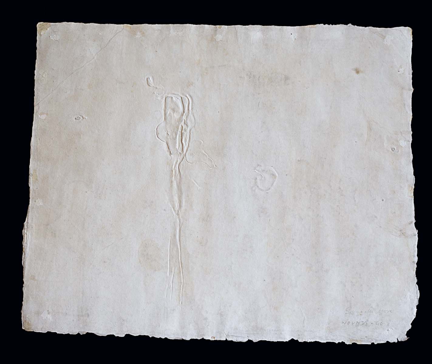 Somnath Hore Wounds - 40 Verso 1977