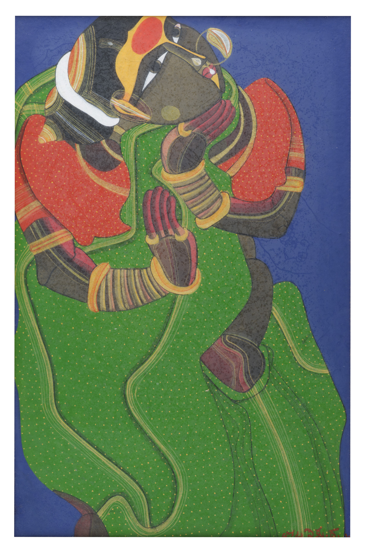 Thota Vaikuntam (b. 1942) - UNTITLED (Set of Four) (c 1990)