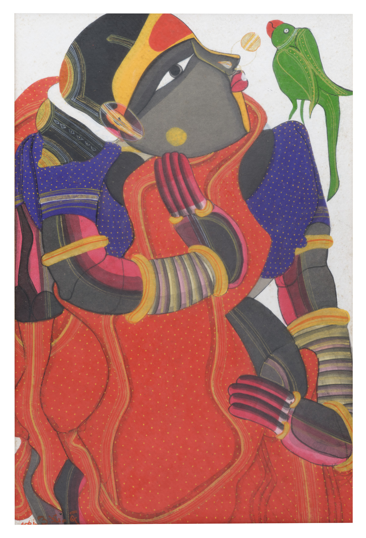 Thota Vaikuntam (b. 1942) - UNTITLED (Set of Four) (c 1990)