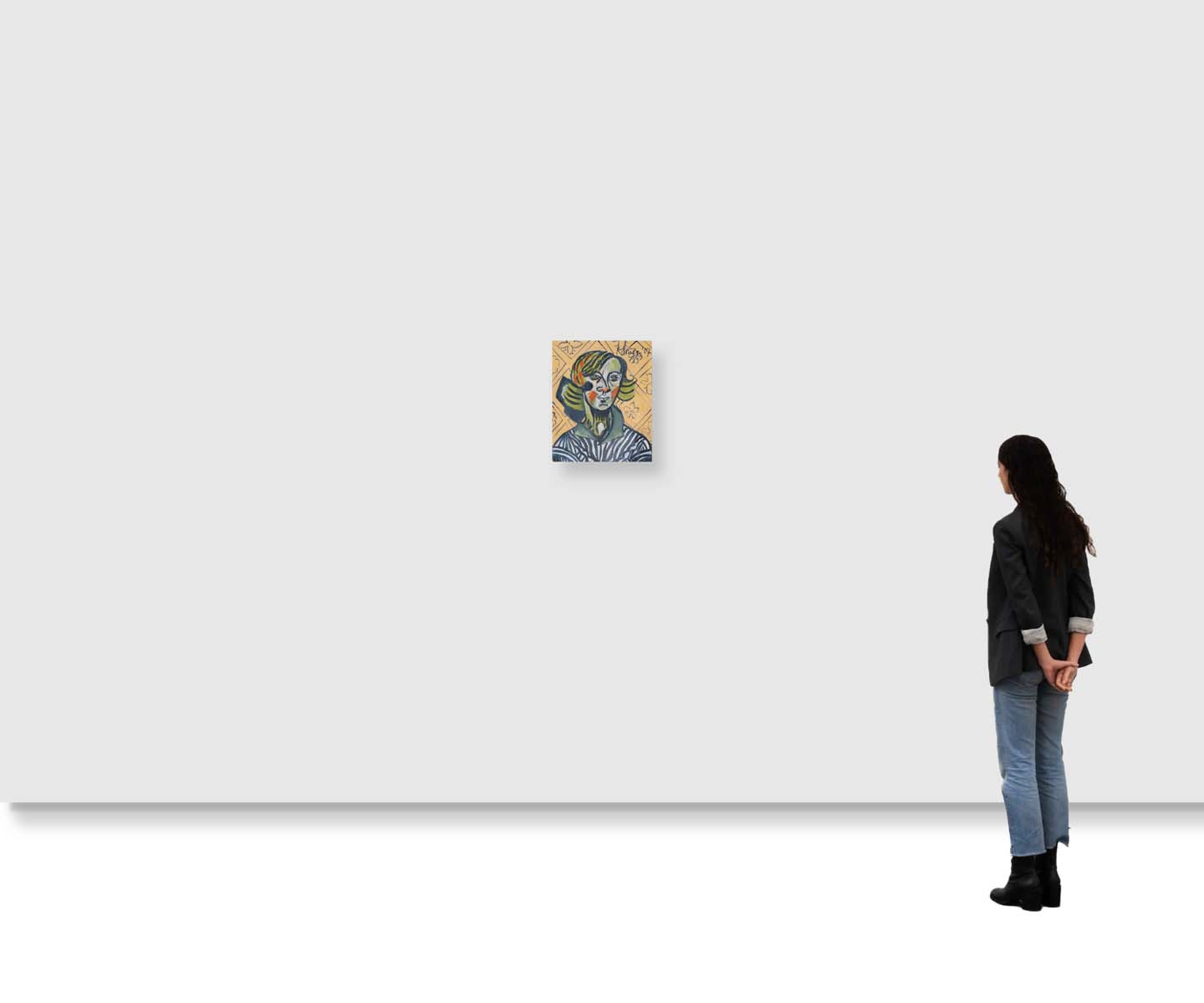 Keren SouzaKohn (b. 1957) - EXPECTING SOLOMON ; MIRO TRIBUTE (1993 ; 2007)