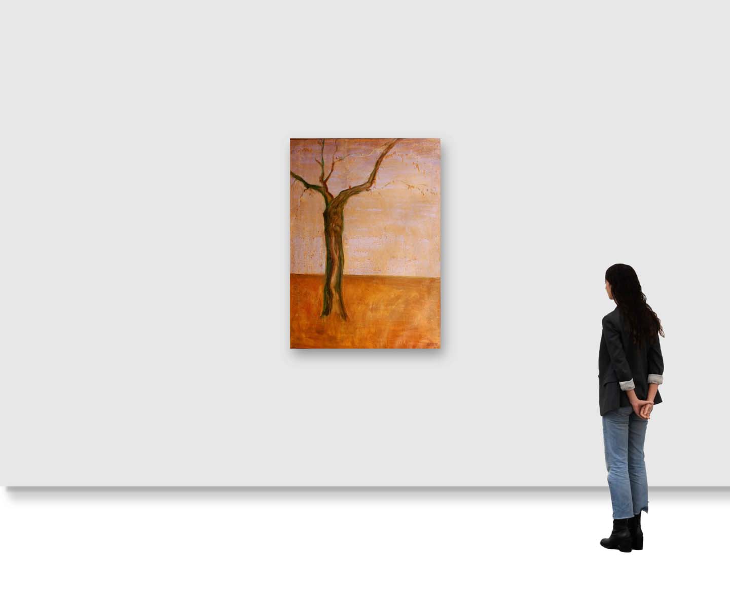 H.A. Gade (1917 - 2001) - UNTITLED (Tree) (1982)