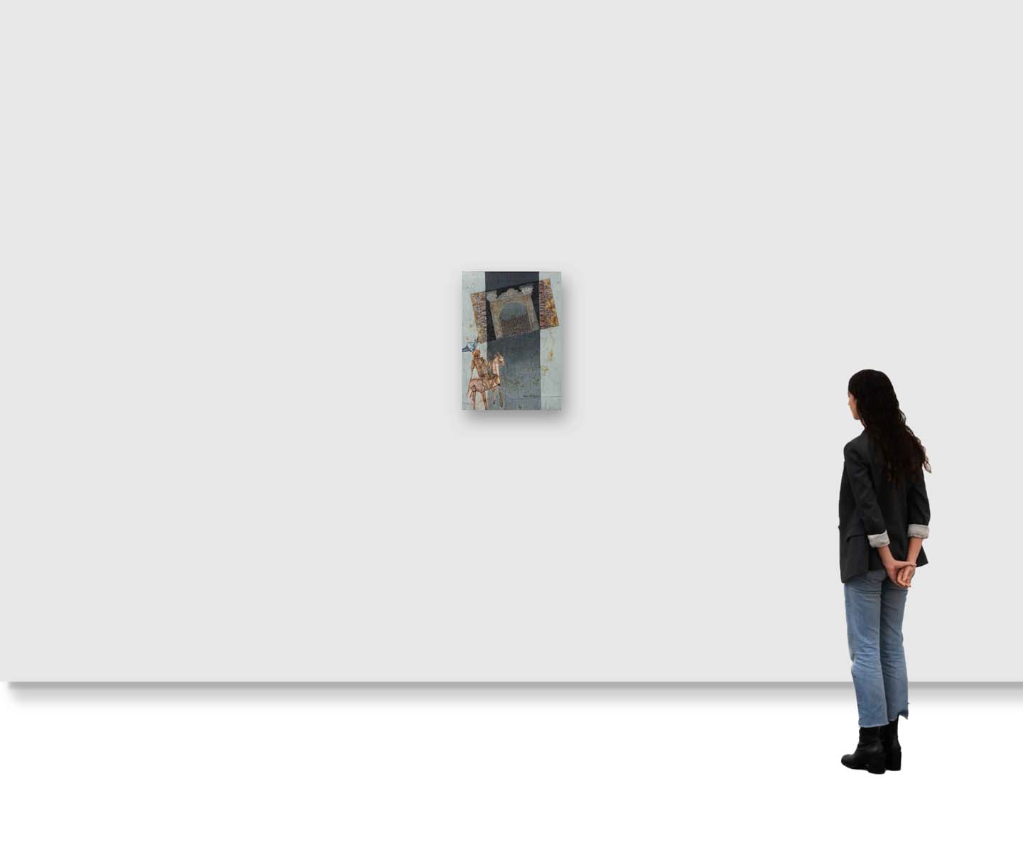 Shyamal Dutta Ray (1934 - 2005) - UNTITLED (Composition) (1999)