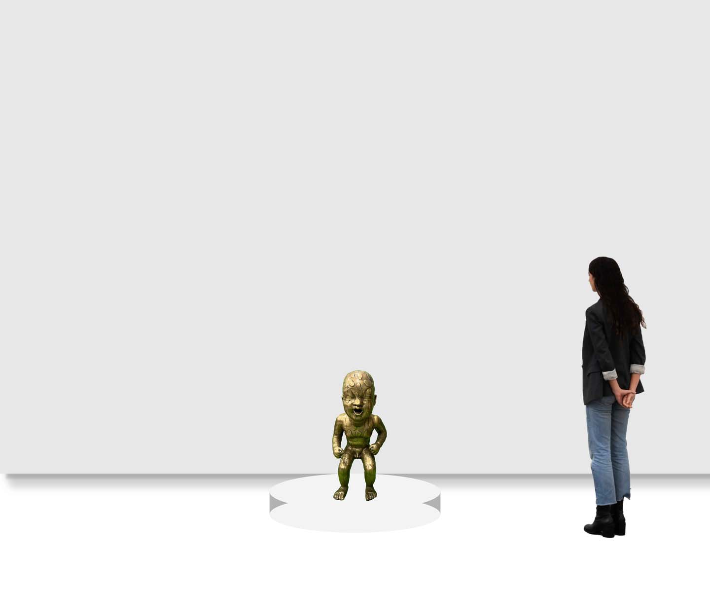 Chintan Upadhyay (b. 1972) - UNTITLED (Boy)