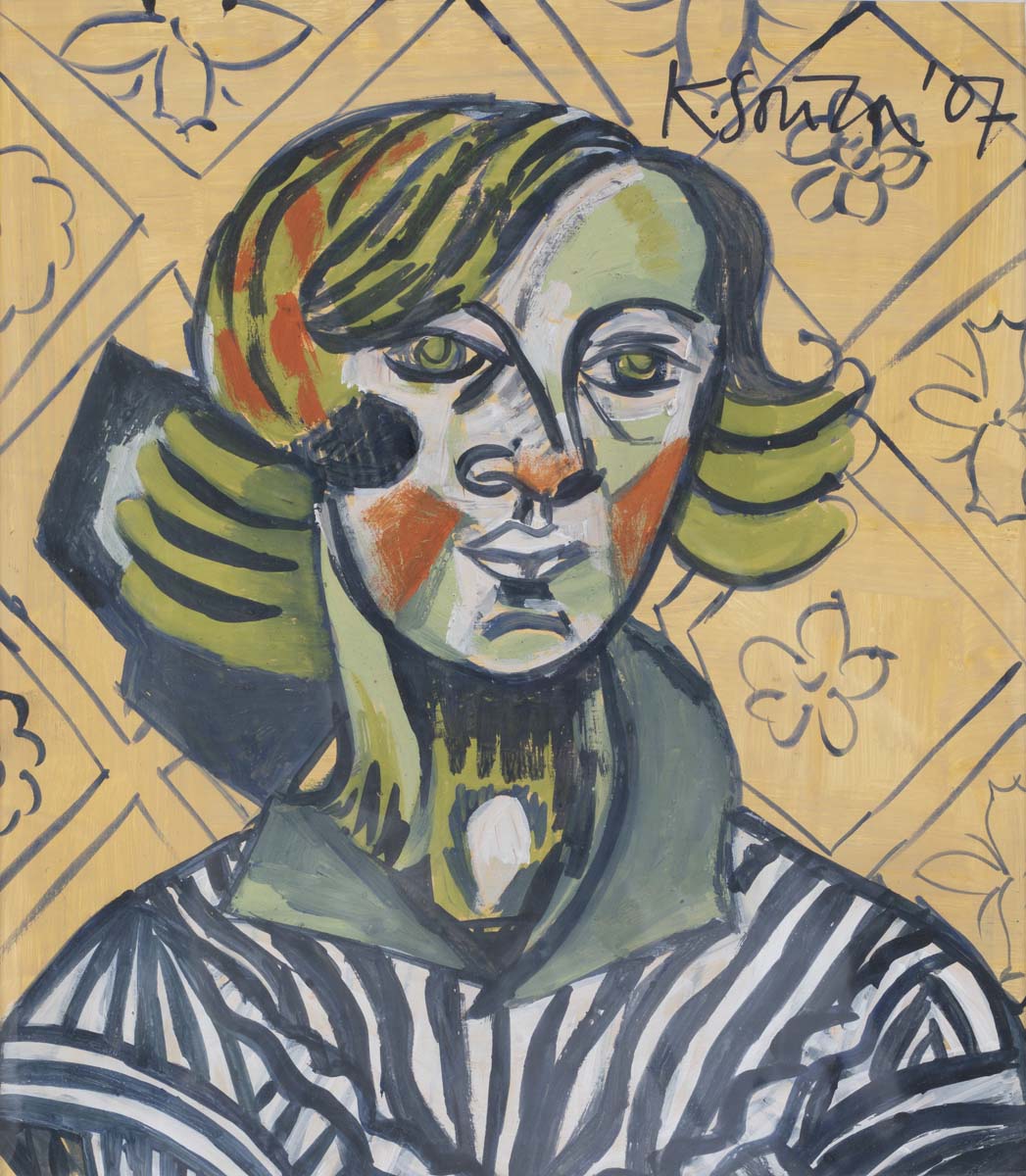 Keren SouzaKohn (b. 1957) - EXPECTING SOLOMON ; MIRO TRIBUTE (1993 ; 2007)