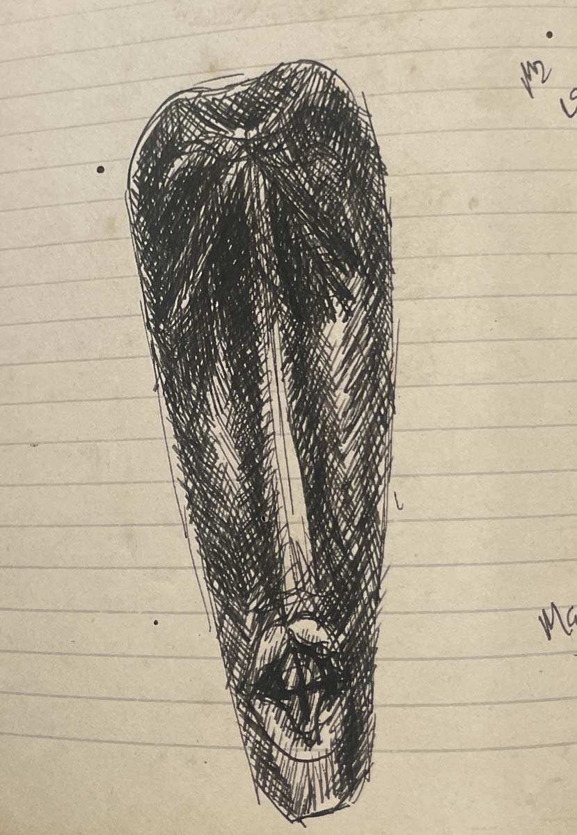 Nikhil Biswas (1930 - 1966) - UNTITLED (Sketchbook) (Circa 1960)