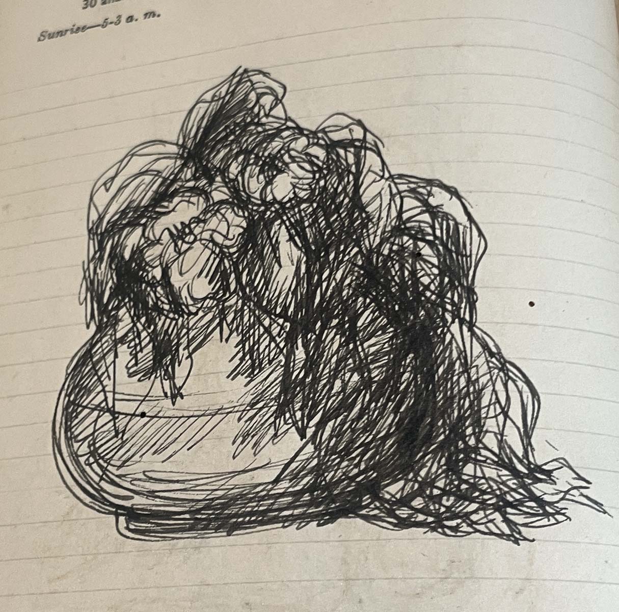 Nikhil Biswas (1930 - 1966) - UNTITLED (Sketchbook) (Circa 1960)