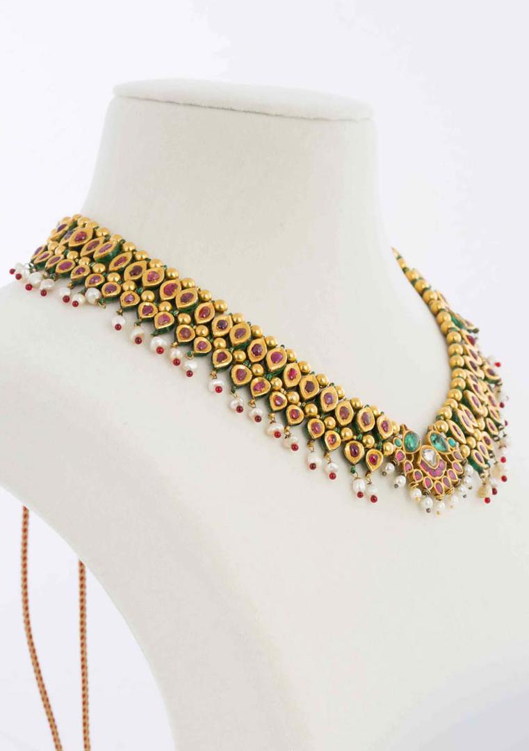 Jadau Gem Encrusted Necklace