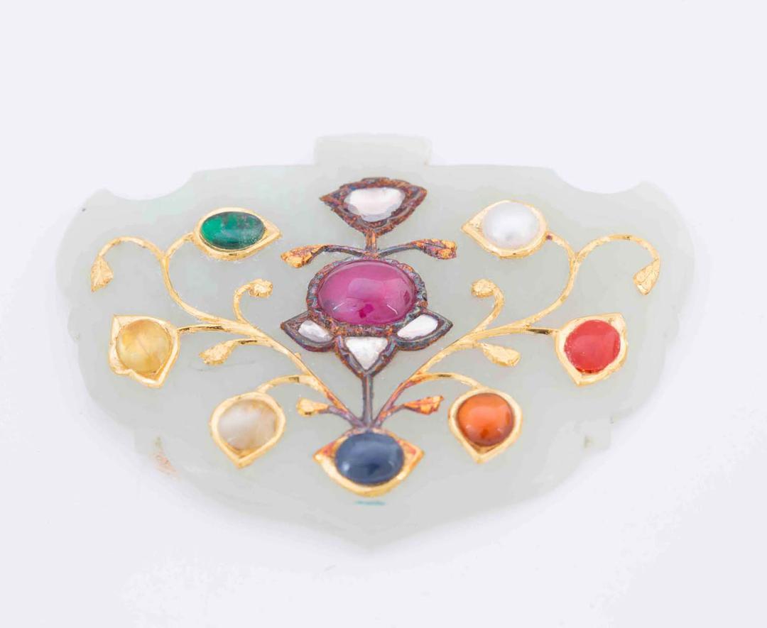 Navratna Jade Pendant