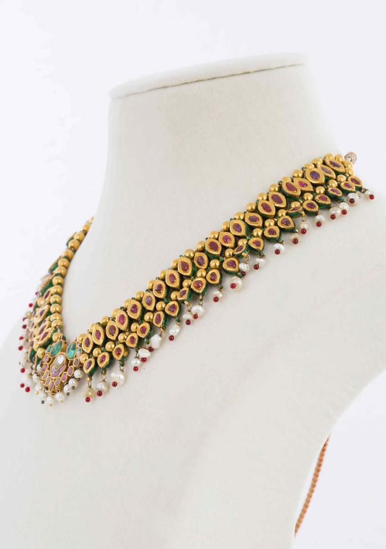 Jadau Gem Encrusted Necklace