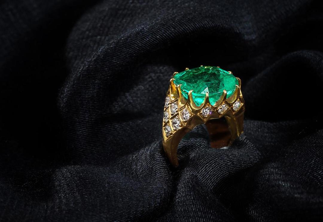 Colombian Emerald 18 ct Brilliant Cut