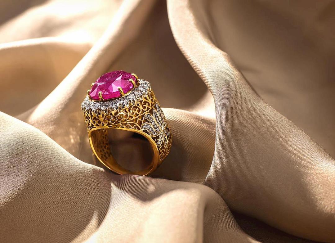 Burmese Ruby 16ct Antique Cushion Cut