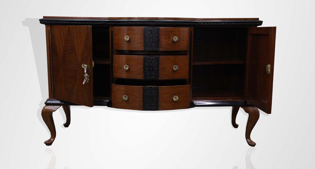 Teakwood English sideboard