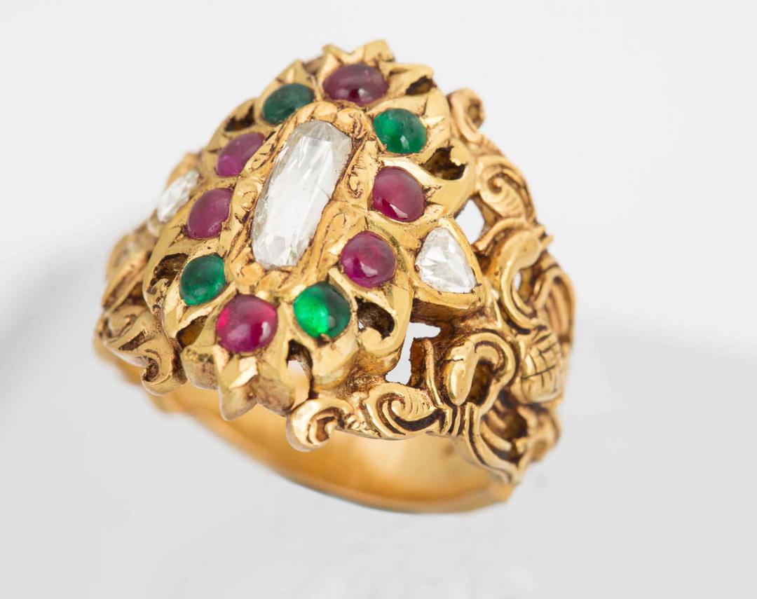 South Indian Traditional Ring