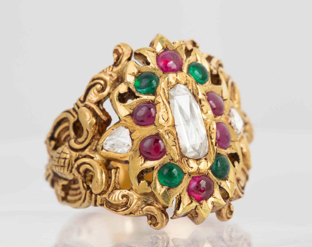 South Indian Traditional Ring