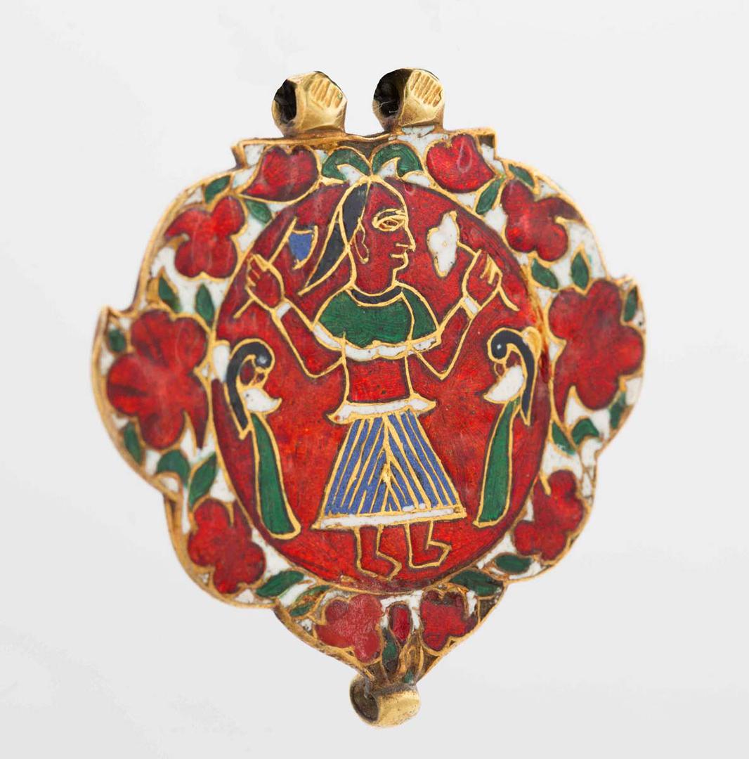 Sreenathji Minakari Pendant