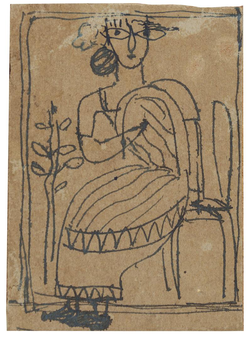 UNTITLED (Seated Lady)