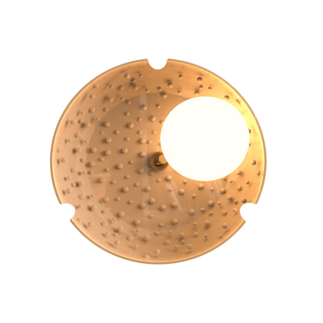 7 inch Motichoor Flushmount