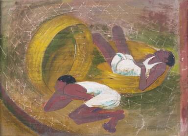 UNTITLED (Boys resting)