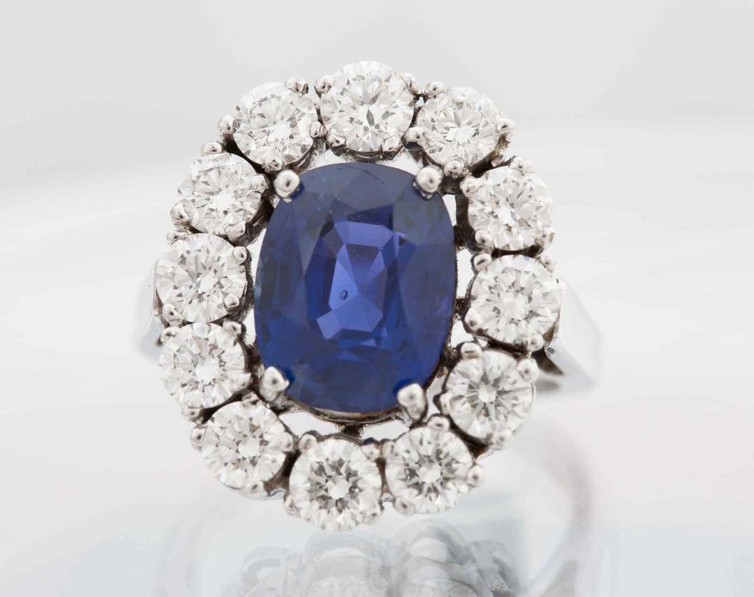 Burma Sapphire Ring