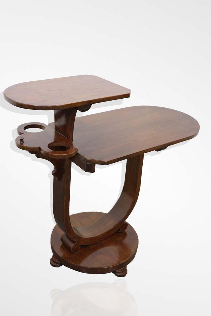 Teakwood Art deco side table