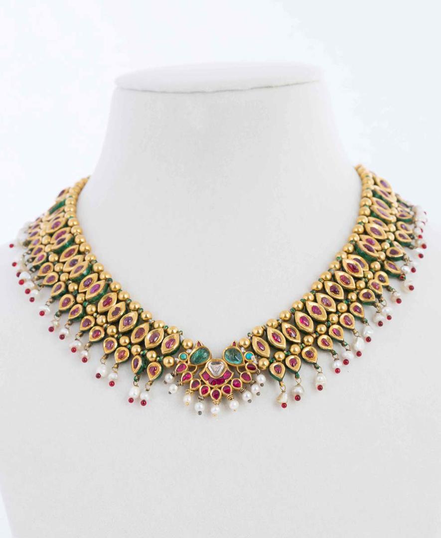 Jadau Gem Encrusted Necklace