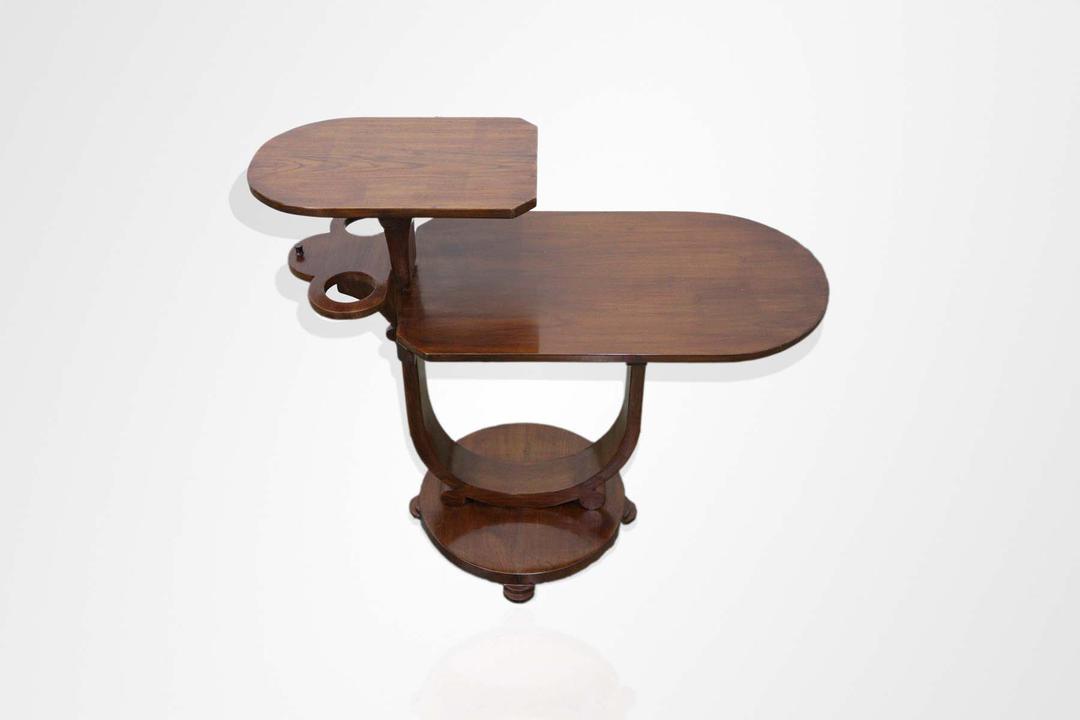 Teakwood Art deco side table