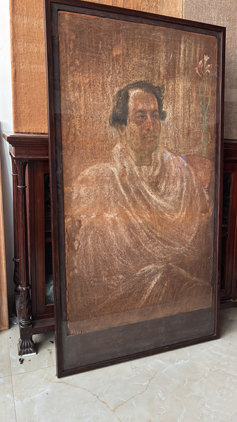 Portrait of Amal Chandra Ray Home by Abanindranath Tagore